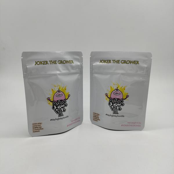 OEM Print Mylar Aluminum Foil Bags Frosted Matte ziplockk Pouches