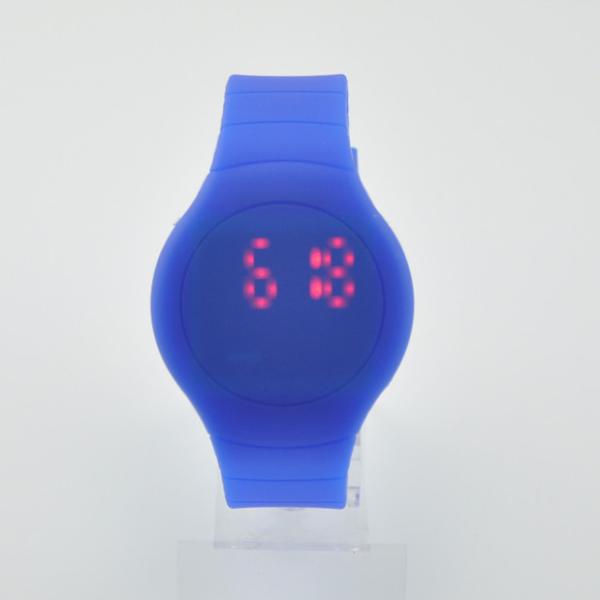 Os homens & as senhoras diluem cor do relógio do silicone a vária para o presente da oferta