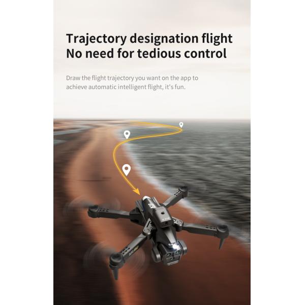 Optical Flow Drone With Triple 4k Camera Wifi Fpv Camera Stabilizer for Beginners Obstacle Avoidance RC Quadcopter 2.4G