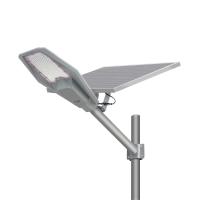Luzes de rua carregadas solares de alumínio grossas de 200 watts, lâmpada de rua posta solar IP65 impermeável