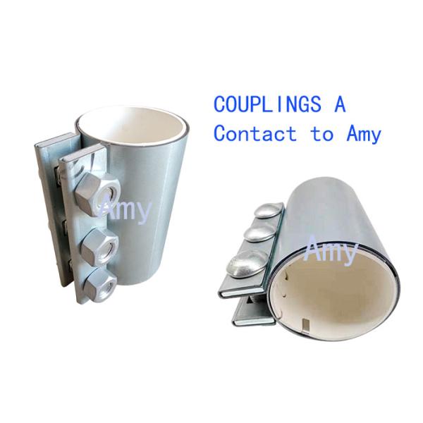 Соединения трубы металла воздуха отрицательного давления 3 дюймов для труб охладителей с болтом 4