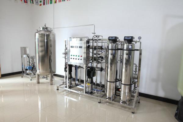 Double Stage Water Treatment Plant Ro System , Ro Water Filter Machine