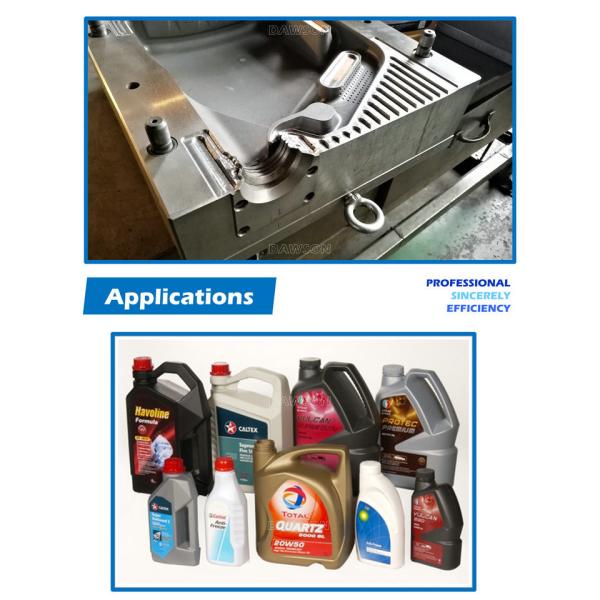 5L S50C Plastic Bottle Mould SCR45 Continuous Extrusion Blow Molding