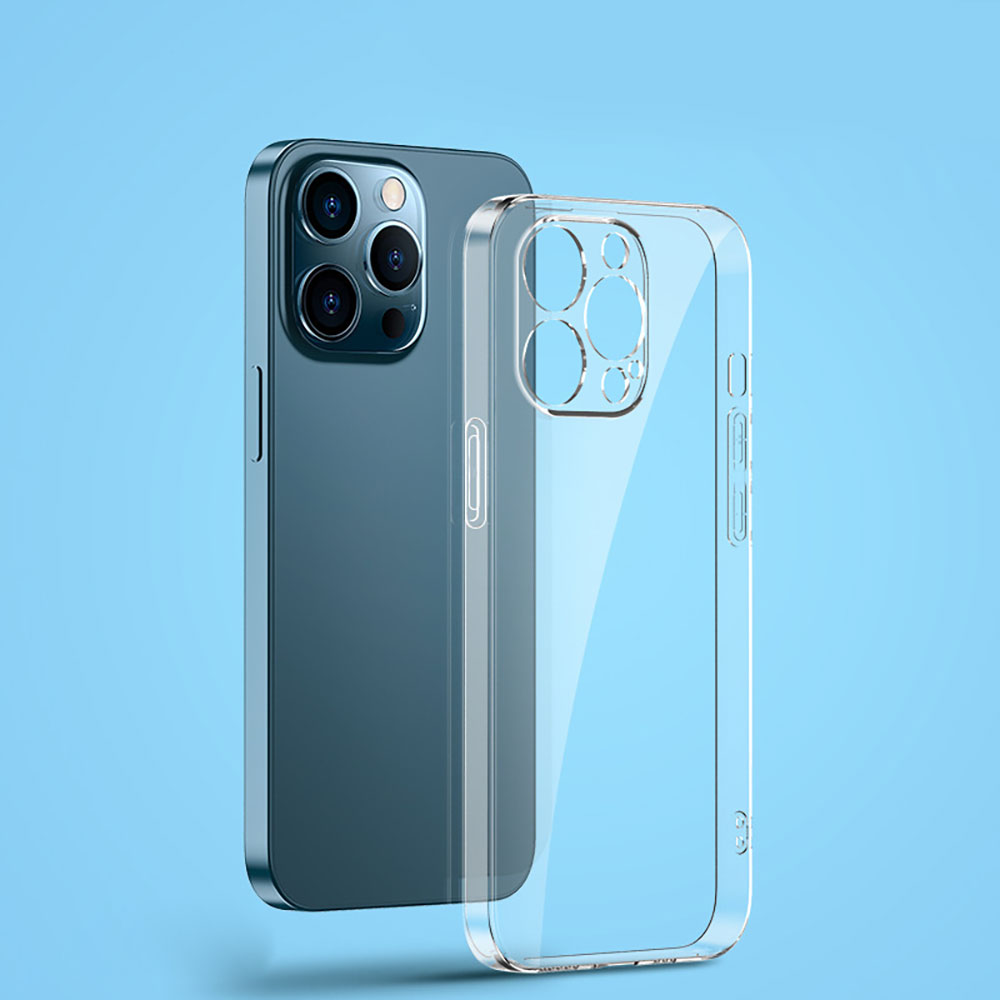For Laudtec High-Grade Transparency Ultrathin Soft Phone Case for iPhone 16 15 14 13 12 11 Plus Pro Max 0.5 0.6Mm PP PC
