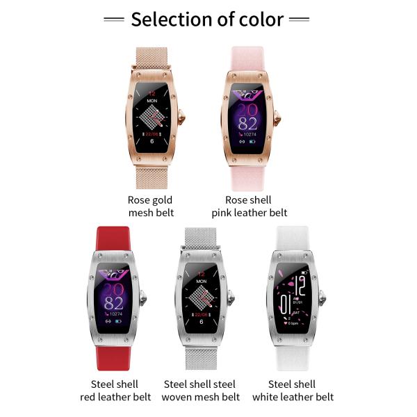 Ip67 делают браслет водостойким дам 200mAh умный экран 1,14 дюймов