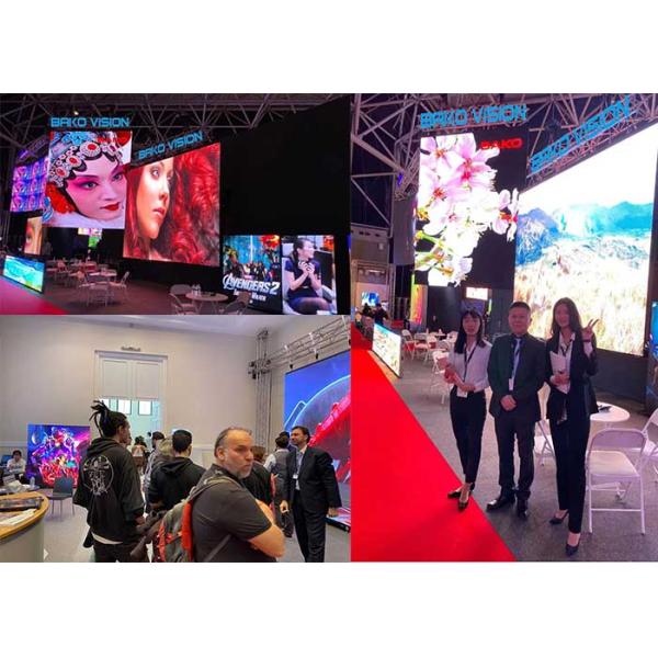 Vertical Standing Digital Signage Led Screen Lightweight 3840Hz Refresh Display