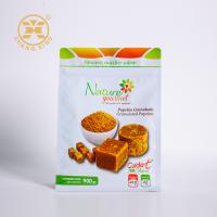 Snack Fruits secs Sac d'emballage en plastique Sacoche alimentaire debout 900g Avec fermeture à glissière