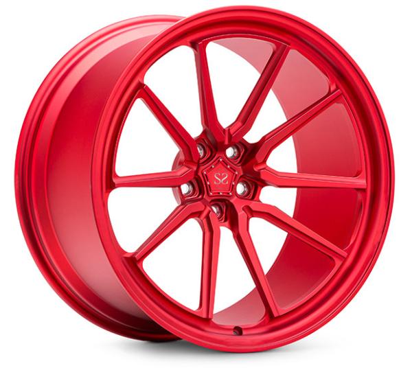 21 pouces de Ferrari 488 roues forgées concaves 1 morceau