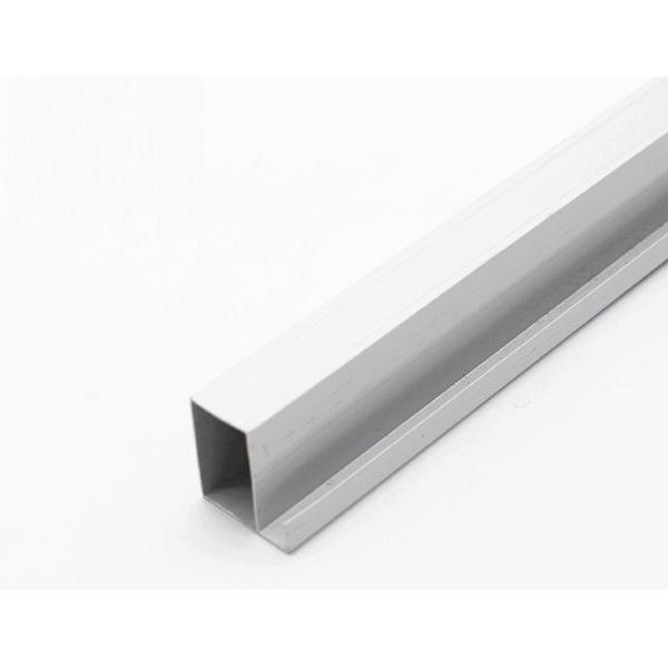 Anodized Aluminum Sliding Door Extrusion Profile , 6000 Series Corrosion Resistance