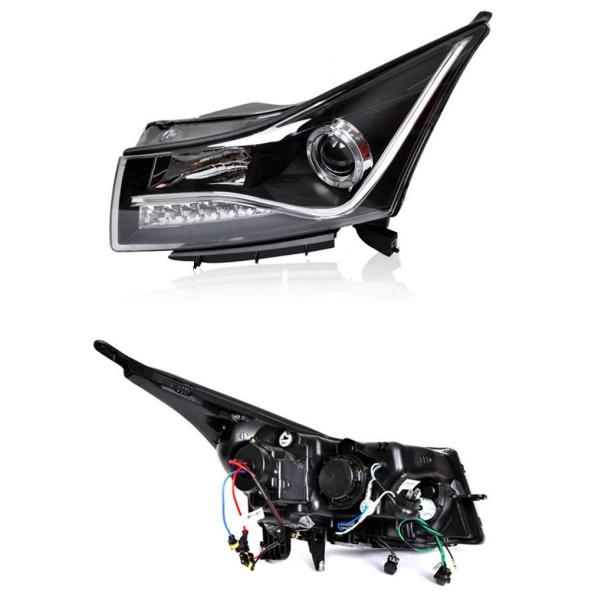 Modified Headlight With LED Daytime Running Lights for Chevrolet Cruze 2011 2012 2013 2014