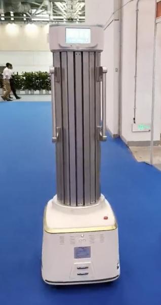 CEA Uv Ultraviolet Disinfection Robot 35db Noise Remote Control