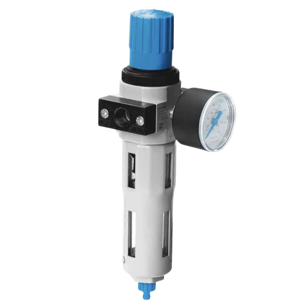 Industrial Dust Filter FESTO LF-3/4-D-MAXI-A 40μm Manual Drain Anti-Corrosion Zinc Alloy Structure