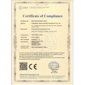 Danyang Runtong Lighting Co. ,Ltd Сертификации