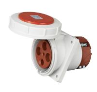 4 zócalos industriales del enchufe de los pernos 63A valoraron IP44 la certificación 2 del IEC 60309