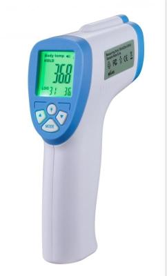 Termômetro infravermelho não do contato médico, termômetro infravermelho do Lcd para a febre