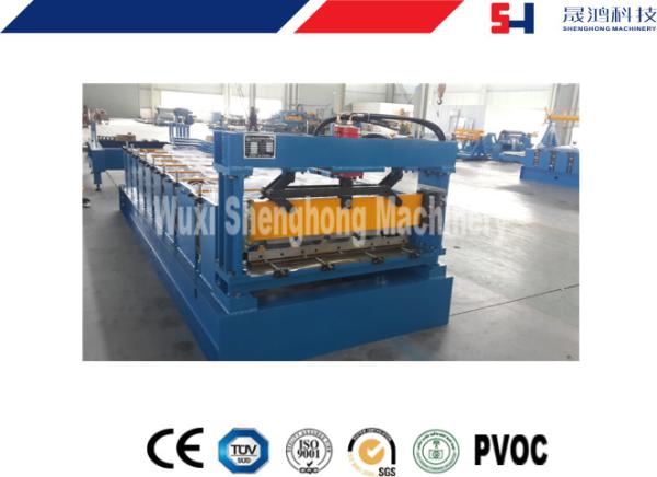 Steel Sheet Roll Forming Machine For Corrugated  Roof / Wall Panel Producing