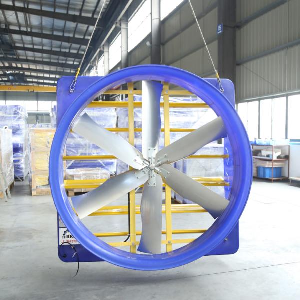 Galvanized Steel Livestock Circulation Fan Air Volume with 1830mm Blade Diameter