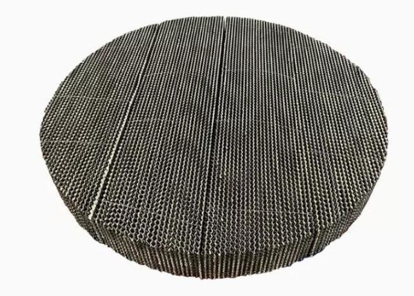 3000mm Corrugated 316L Stainless Steel Column 450y Distillation Packing