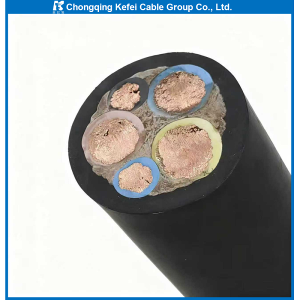 H07RN-F Heavy-Duty Rubber Sheathed Cable - Oil Weather & UV Resistant Flexible Power Cord for Industrial Machinery Wind Turbines & Stage Equipment