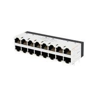 Entrada lateral RJ45 magnético Jack Lead Free 2x8 de JT5-2853NL com Magnetics integrado