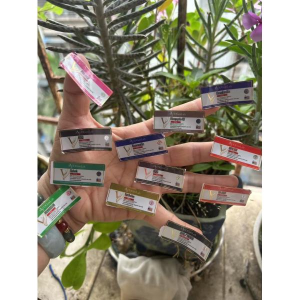 GHRP6 5MG  2 MLBottle Label  Sticker Printing For Peptide powder labels