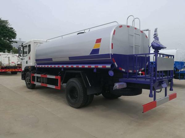 Spray Distance 50m Famous Super High Pressure Dragon Brand DongFeng 230hp Cummins Engine Volume 12-14 Cubic Meter Water Truck