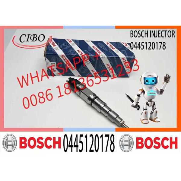 0445120178 Fuel Injector 0 445 120 178 For Engine 5343, 5344 OE 53401112010