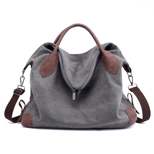 Canvas promotion gifts summer handbag beach bags in mint color