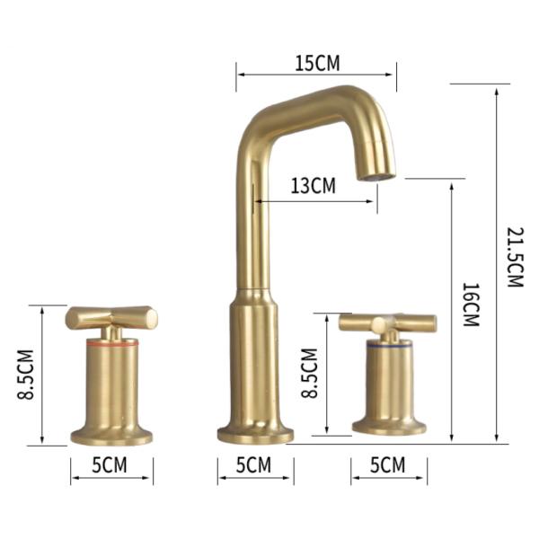 CE Hot Cold Water ODM Antique Cabinet Hotel Faucet