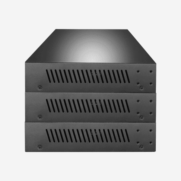 24 portas 10/100 Mbps RJ45 Ethernet Switch não gerenciado com MDI/MDIX automático