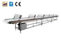 Fully Automatic Marshalling Cooling Conveyor Stainless Steel Material