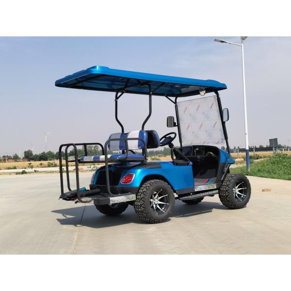 Доступная цена 4-местная тележка для гольфа высококлассная приборная панель NEV GOLF Cart с бампером
