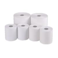 45-80gm Poids du rouleau de papier thermique POS Tailles différentes Disponible 100% pâte de bois vierge
