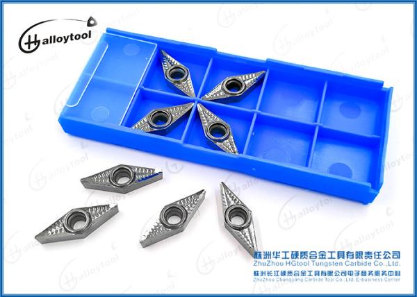 Inserções altas do carboneto cimentado de resistência de desgaste, inserções da ferramenta de carboneto do CNC