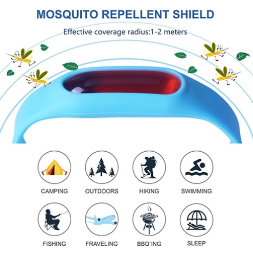 Korean summer ultrasonic bug killer plant essential oil insect repellent bracelet