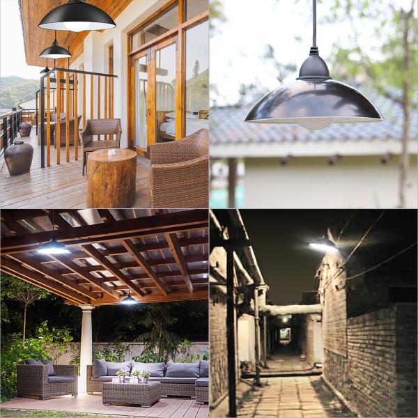 IP65 Solar Powered LED Ground Lights RGB Solar Pendant Light With Remote Control