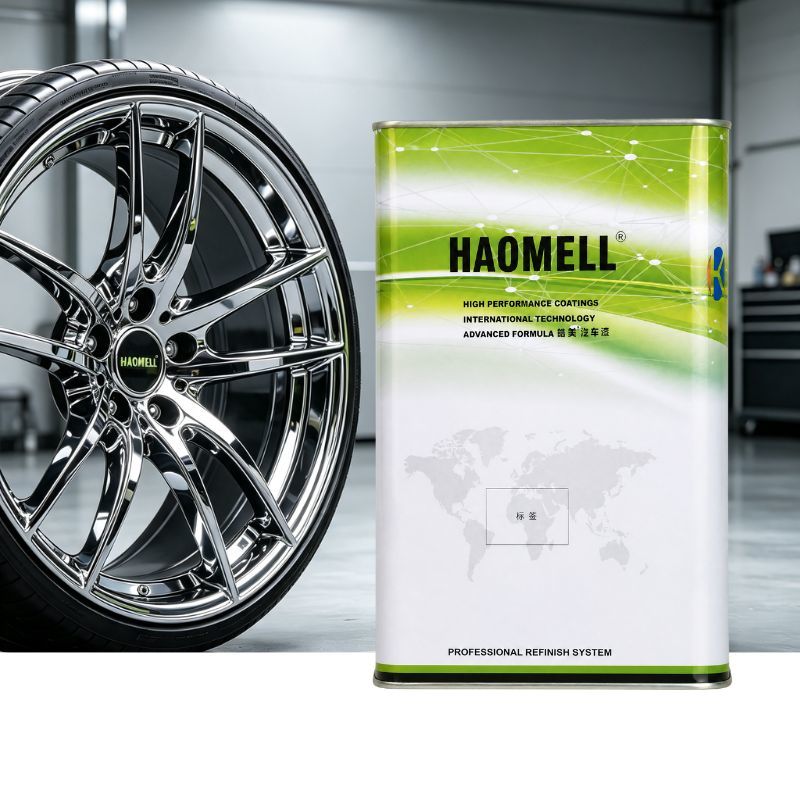 Gate High-Hardness 2K Acrylic Clearcoat Scratch-Resistant Mirror Finish for Alloy Rims Chrome Metal 5L