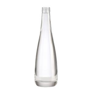 Logotipo personalizado Garrafa de vidro clara de 70 cl para estampagem a quente