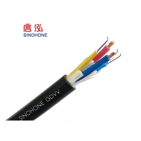 FTTH Fiber And Power Hybrid Fiber Optic Cable G.657A2 Bow Type 300 / 500 V