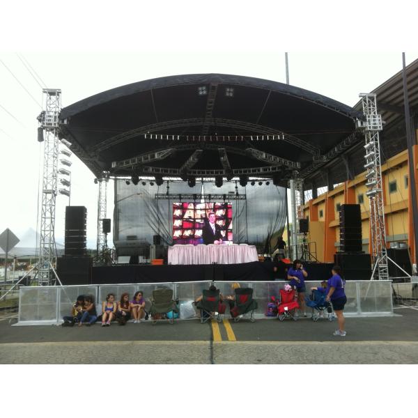 Пробка серебряной алюминиевой ферменной конструкции напольная 50×3 mm Spigot для этапа крыши