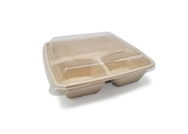 Disposable lunch box clamshell packaging Biodegradable food container