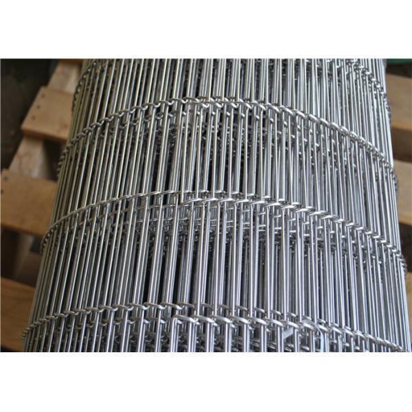 Pressure Resistance Stainless Steel Conveyor Belt , Wire Conveyor Belts Good Stability
