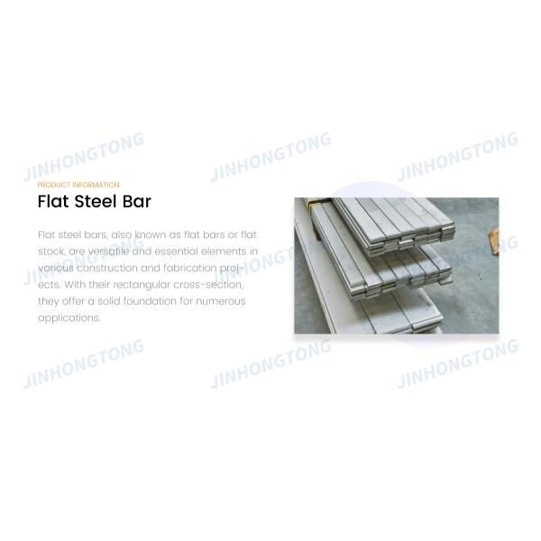 China Factory Mild steel Carbon Steel Flat Bar Black Surface Q195 Q235 Q275 Hot Mold Construction Application Steel Porofile