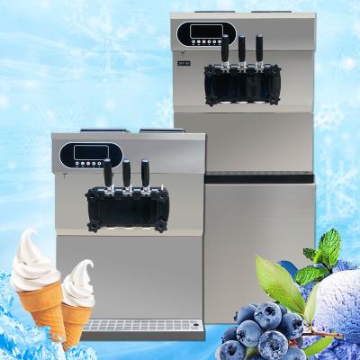 25-28l/H Commercial Ice Cream Machine 2+1 Mixed Flavor Domestic Soft Serve Machine