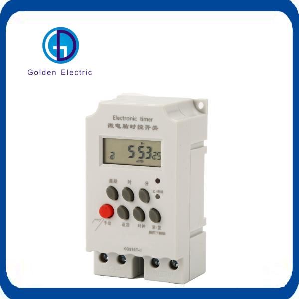 60 vezes Dimensão Exterior Kg316t-II Switch de temporizador digital eletrônico para controle de tempo