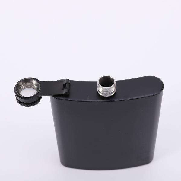 Portable Stainless Steel Camping Hip Flask Leakproof Whiskey Gift Set for Outdoor Fun