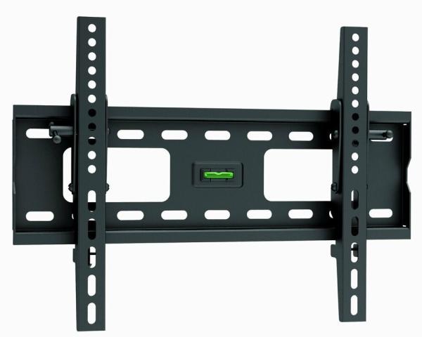 Customized Heavy Duty Black Metal Television Wall Hanging Brackets for TV Mounting