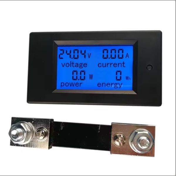 LCD DC Digital Display Multi Function Voltage Current Power Meter Voltmeter Power Display
