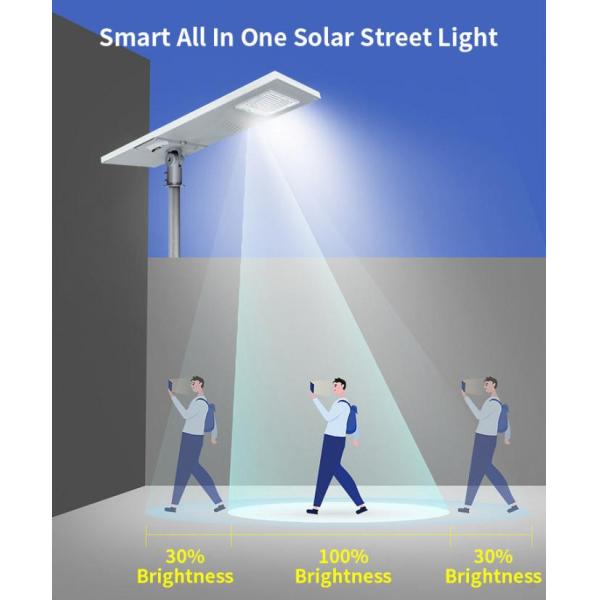 3000k светодиодный высокомощный солнечный уличный свет 30W 60W 100W фотоэлектрический столб