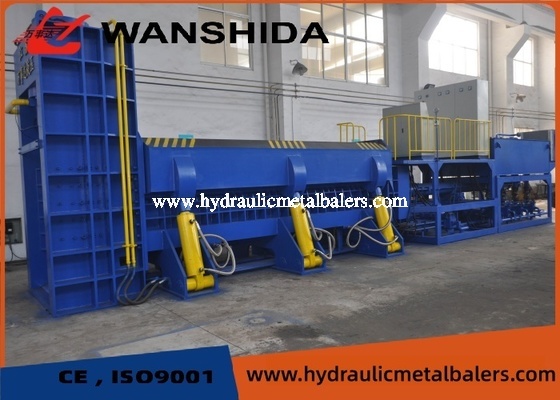 4000 kN Hydraulic Scrap Metal Baler Shear with PLC Automatic Control for Heavy Scrap Steel Processing and Recycling